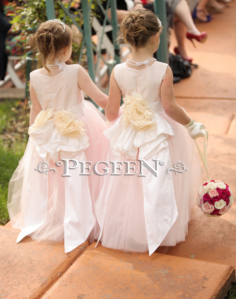 Flower Girl Dress of the Month - June 2017 features a Marie Antoinette Style wedding