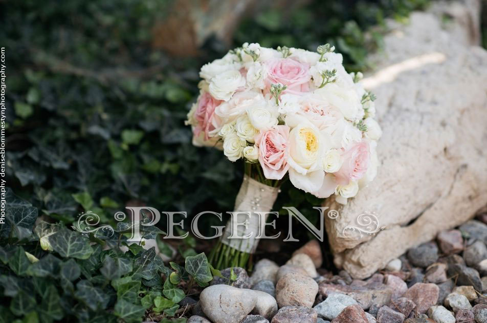 Silk Flower Girl Dresses in Ballet Pink Silk with Signature Bustle