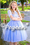 Bat Mitzvah Dress in Periwinkle