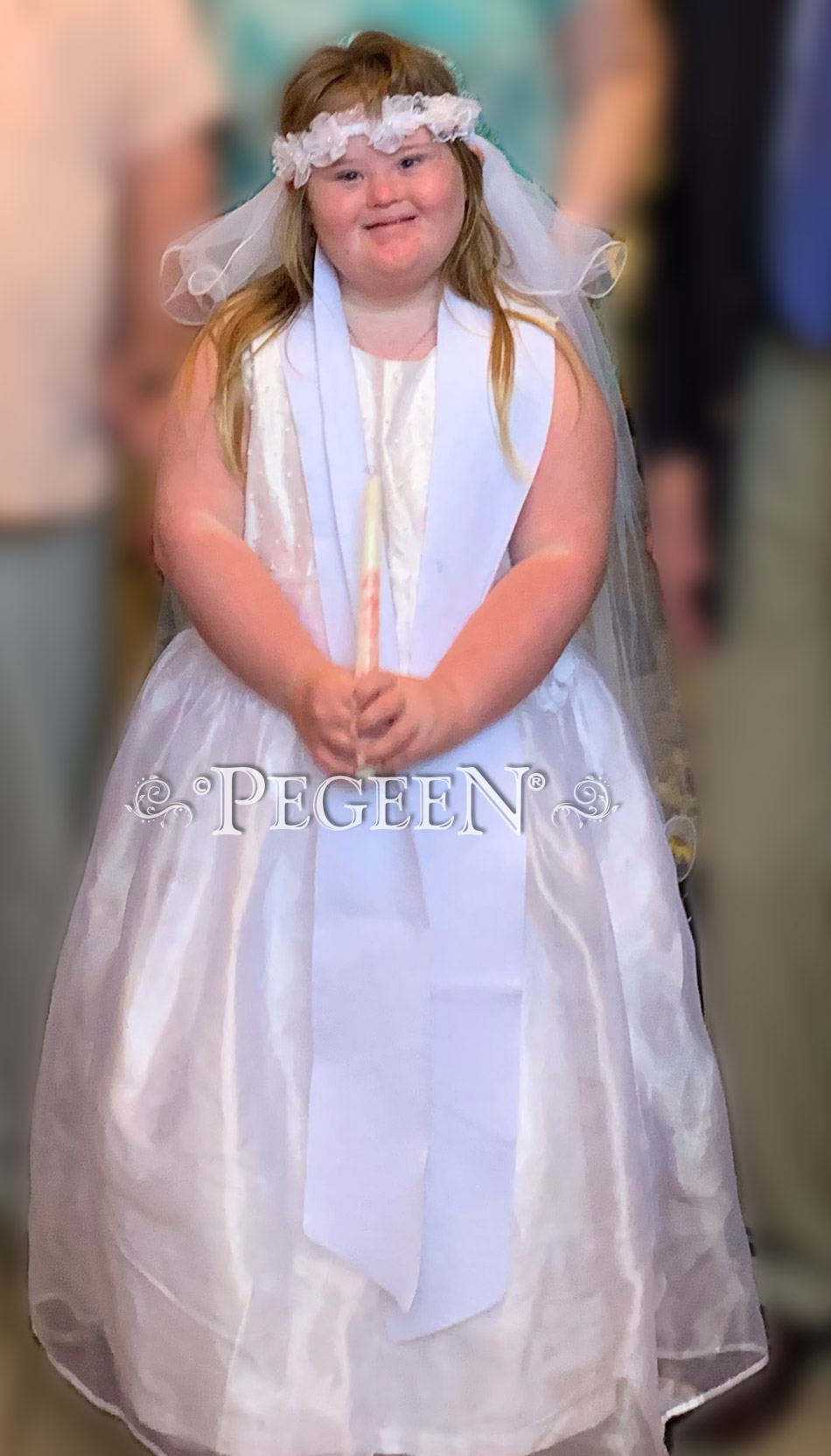 Plus Size First Communion or Flower Girl Dress of the Month - August 2019