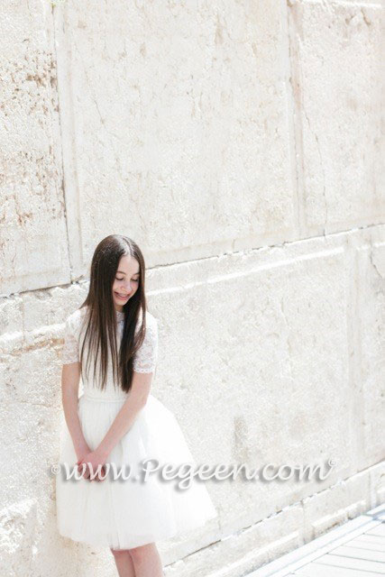 Bat Mitzvah dress in Jerusalem