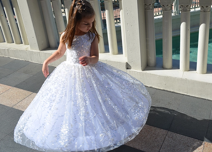 A beautiful collection of flower girl dresses