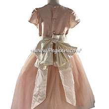 Crystal Pink Silk and Tulle Style 402