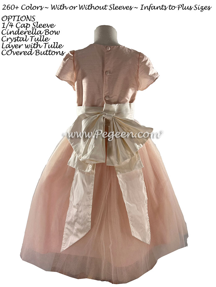 Crystal Pink Silk and Tulle Style 402