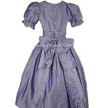  Victorian Purple Silk Nutcracker Dress
