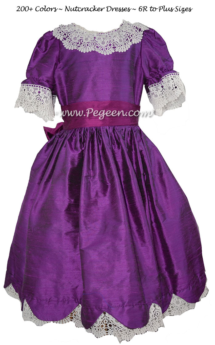 Thistle and Berry Silk Nutcracker Dress  Style 725