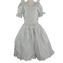 Pale Blue Silk Flower Girl Dress used for the Nutcracker