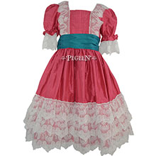 Roseberry Pink & Tropic Nutcracker Party Scene Dress by Pegeen.com