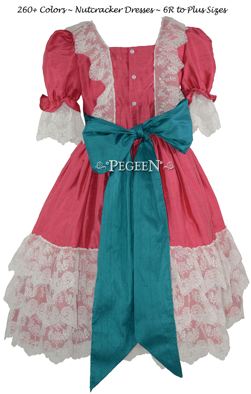 Roseberry Pink and Tropic costume for Clara in The Nutcracker