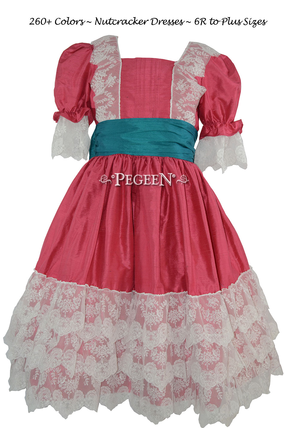 Tropic and Roseberry Pink Nutcracker Dress for the Party Scene
