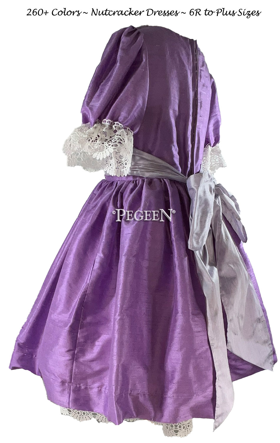 Amethyst and Lilac Dress for Clara in The Nutcracker
