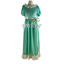 Tiffany blue silk charmeuse nightgown for Clara