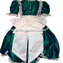 Victorian Style 397 Silk Clara Costume in Restful Green