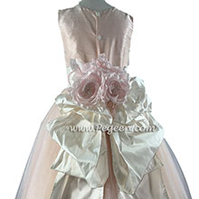 Flower Girl Dress in Ballet with Signature Sash