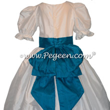 White and Mosic Nutcracker Party Scene Dress
