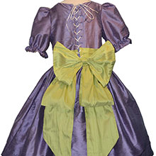 Periwinkle and Citrus Nutcracker Party Scene Dress