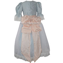 Baby Blue and Petal Pink Nutcracker Dress Style 703