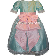 Spa Blue, Pink, Swarovski Crystals Nutcracker Costume