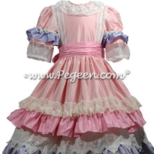 Pink and Lilac Silk Nutcracker Dress or Costume