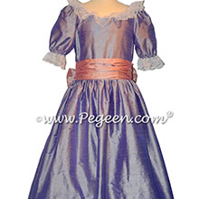 Lilac and Rose Silk Nutcracker Dress or Costume or Party Scene Dress