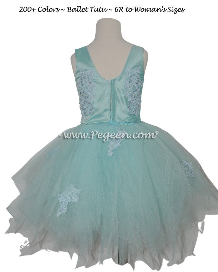 Aqua Fairy tutu for a Ballet Customer