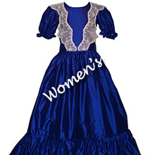 Indigo Blue Mothers Nutcracker Dress or Costume for the Party Scene