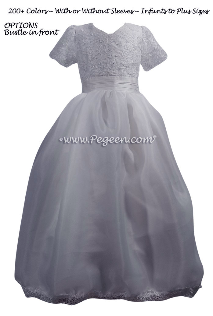 White First Holy Communion Dress Style 961 | Pegeen