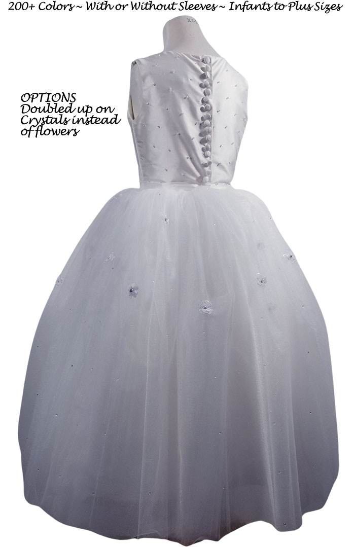 White First Holy Communion Dress Style 970 | Pegeen