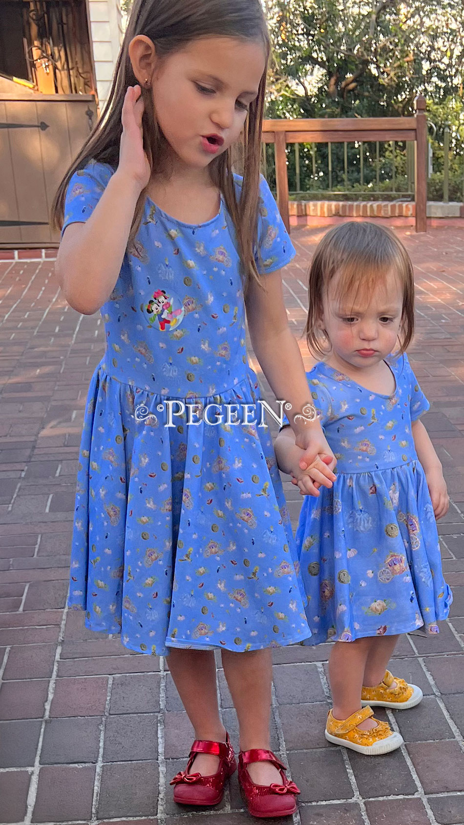 Disney Inspired Princess Everyday Dress by Pegeen - Cinderella Dress