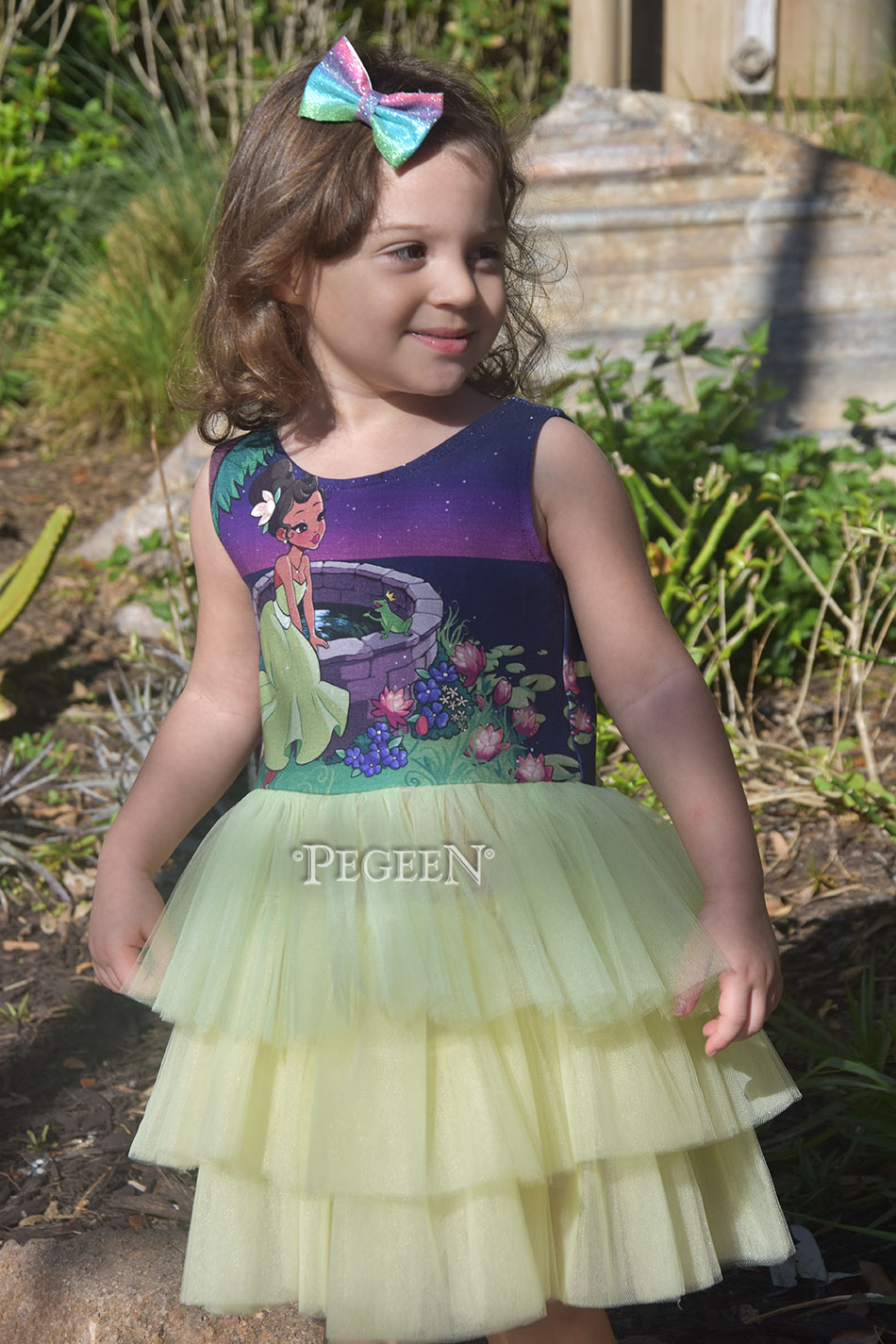 Disney Inspired Princess Everyday Dress by Pegeen - Frog Princess Dress