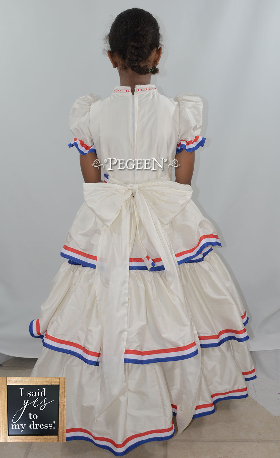 Heritage Dress for a Dominican Republic celebration