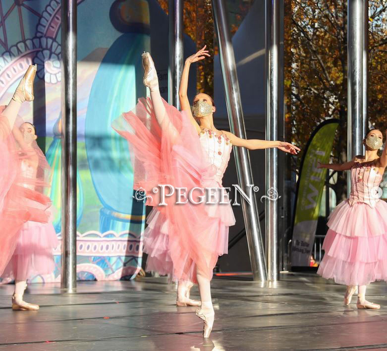 Nutcracker ballet waltz of the flowers costumes by Pegeen