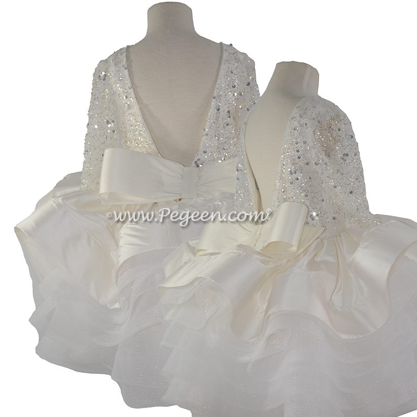  Style 432 Elaborate beading, sequins and crystals bodice
