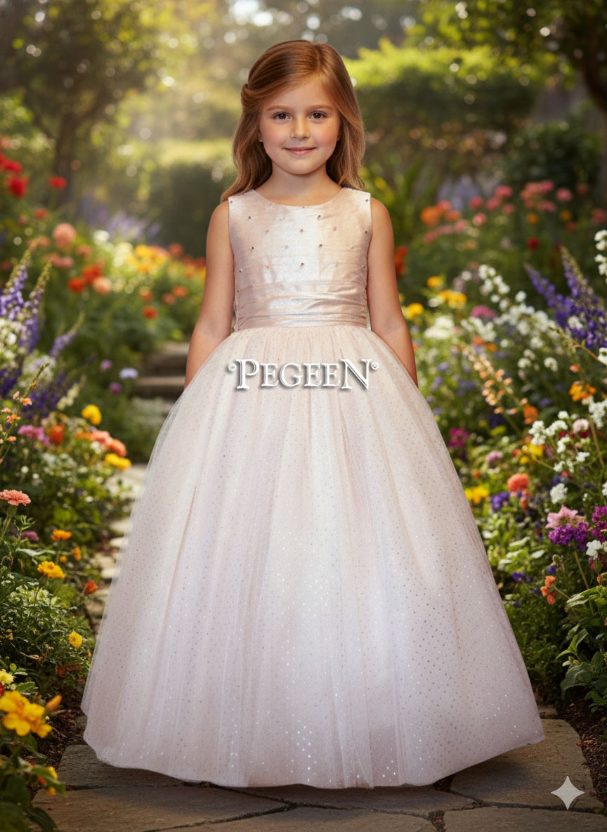 Princess Style Flower Girl Dress Style 695 - Princess Style Flower Girl Dress Style 695 -