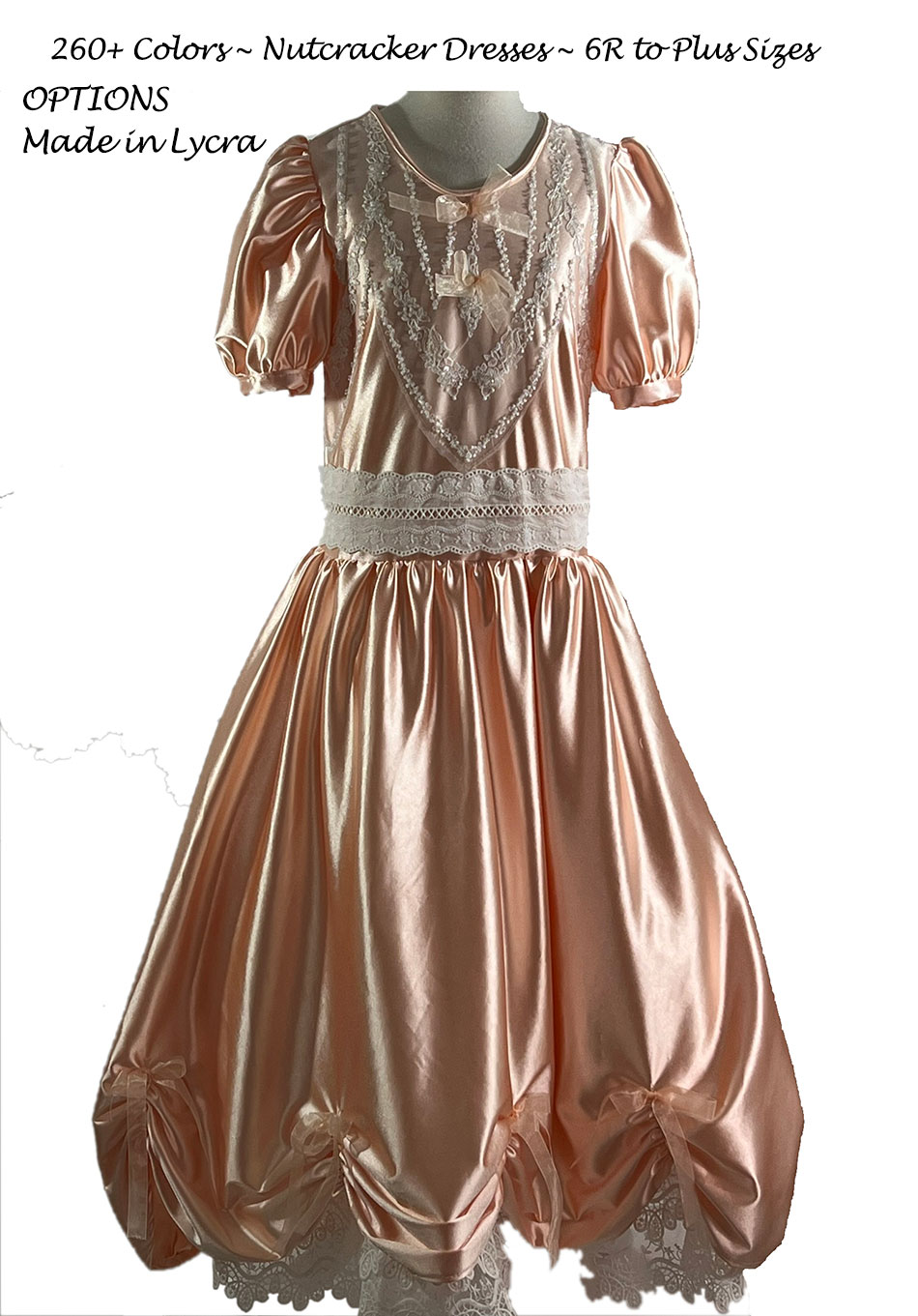 Clara's Party Scene Costume: Pink Nutcracker Dress