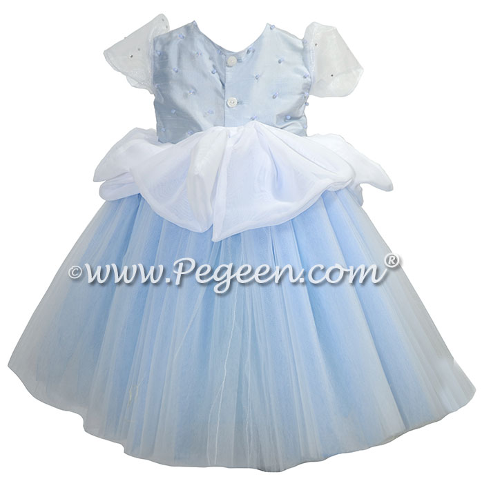 Cinderella Disney Style flower girl dress for toddler