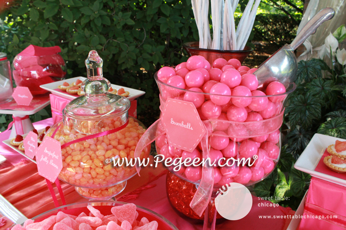 Set up a children's treat table at your wedding