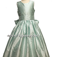 Bay (Capris Blue) flower girl dresses