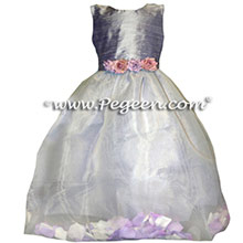 lilac petal FLOWER GIRL DRESSES