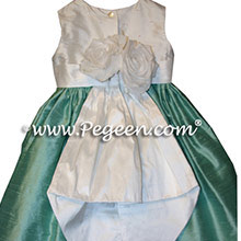 aqua infant flower girl dresses