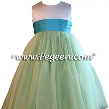 tulle flower girl dresses