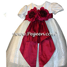 custom tulle flower girl dresses