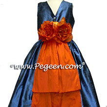 matching flower girl dress for ann taylor's pacific blue