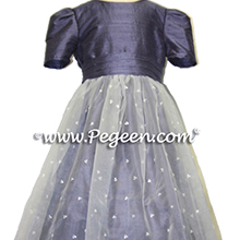 eurolilac silk flower girl dresses