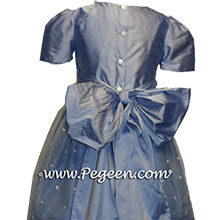wisteria and blue flower girl dresses