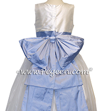 Wisteria (light blueish purple) Silk Flower Girl Dresses Style 394 from Pegeen