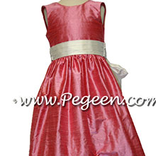 gumdrop pink junir bridesmaids dresses