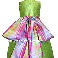 APPLE GREEN flower girl dresses