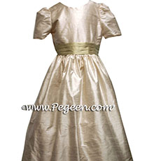 Toffee and summer tan Flower Girl Dresses