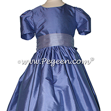 Violet and euro-Peri Flower Girl Dresses - Pegeen style 398
